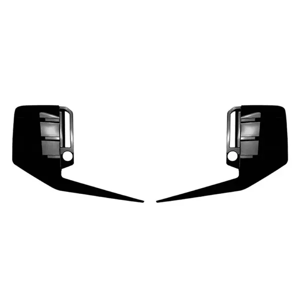 Mp M Performance Car Rear Bumper Air Vent Side Wind Blade Spoiler Indicator Light Trim Diffuser Skirts Splitter Trim Zst-693 Glossy Black CC-7160 Compatible With Bmw 2 Series M2 G87 2023+