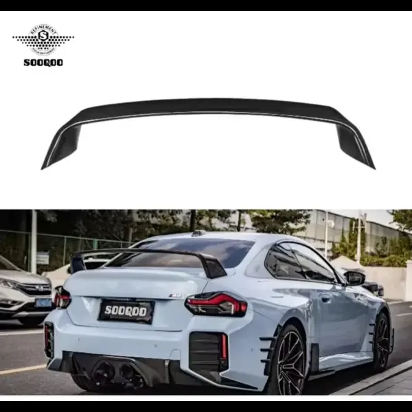 Dry Carbon Fiber Rear Spoiler M Performance Dry Carbon Fiber Spoiler Compatible With BMW M2 G87 2023
