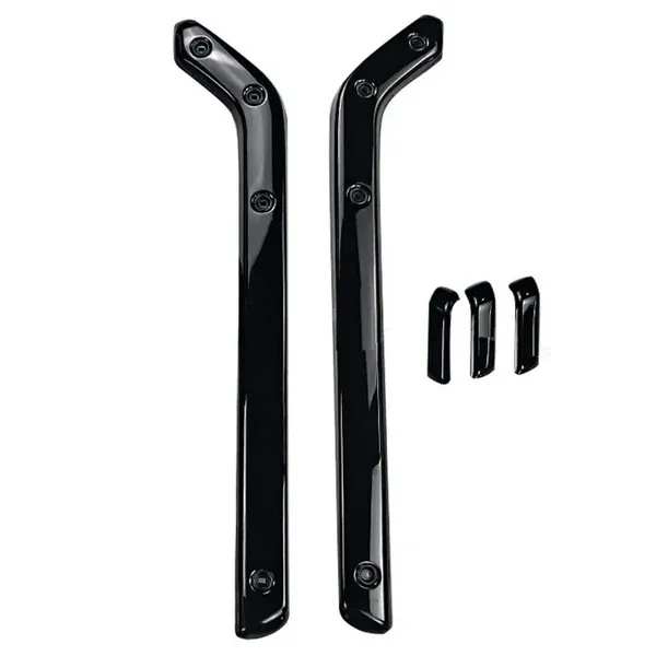 Car Interior Trim Set Center Console Aremest Panel Side Trim Strips Glossy Black CC-7036 Compatible With Range Land Rover Defender 90 110 L663 Lr129997 2020+