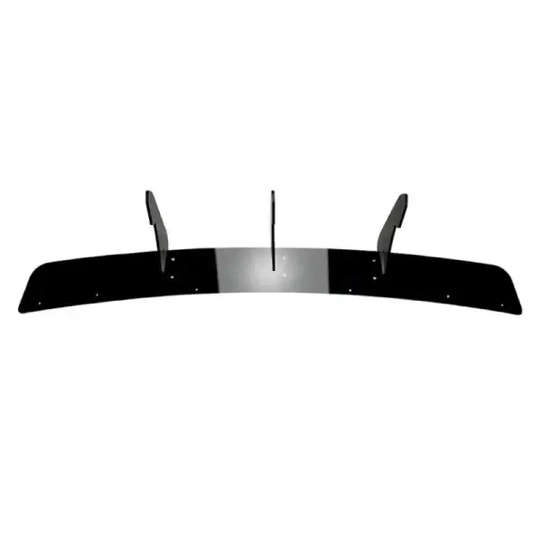 After Rear Bumper Lip Diffuser Splitter Skirt Glossy Black ZST CC-3807 Compatible With Mercedes Benz A Class W176 2013-2018