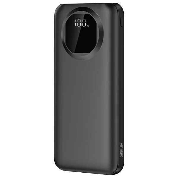 Green Lion Nairo 10000mAh Power Bank PD 20W - Black