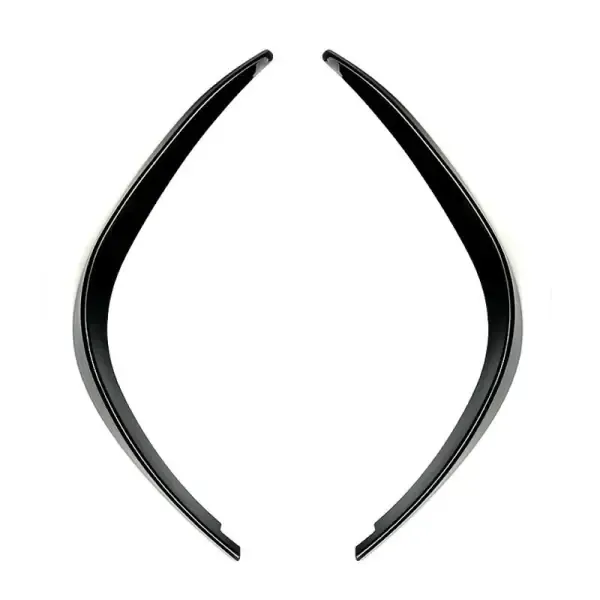 Front Bumper Side Lip Spoiler Skirts Splitter Zst-493 Cf Carbon Fiber Look CC-3969 Compatible With Bmw 3 Series E90 2004-2008