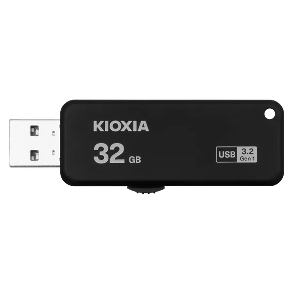 Kioxia, 32gb, 3.2, Gen 1,Slider USB, Works With Windows & Mac