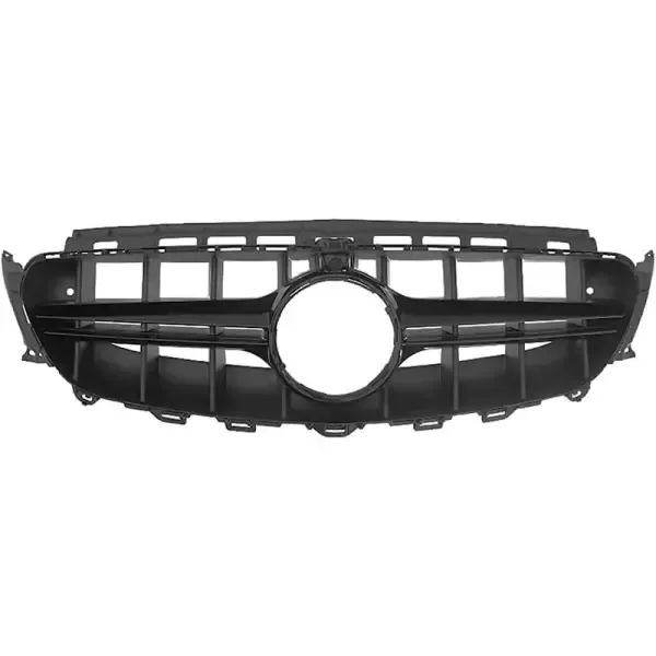 Front Bumper Grill W213 Grill Black E63 CC-1740 Compatible With Mercedes Benz E Class W213 2016-2021