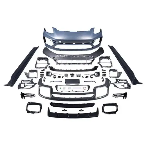 Upgrade Facelift Bumper Bodykit Conver To 971.2 2021-2023 Turbo S CC-5611 Compatible With Porsche Panamera 971.2 2021-2023
