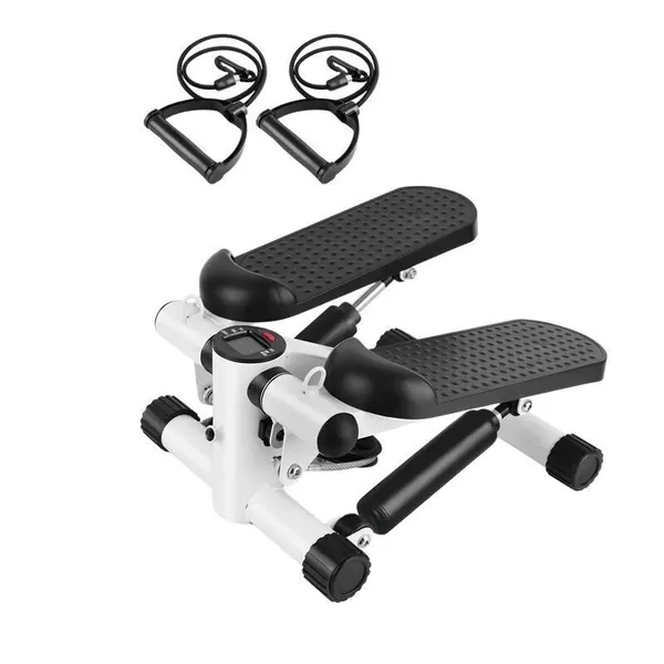 Resistance Bands & LCD Monitor Stepper Exercise Machine
