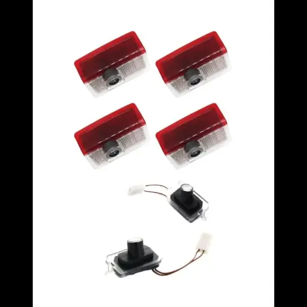 Maybach Style Welcome Mirror Puddle Led Lamps Door Shadow Light Set Of 6 CC-3934 Compatible With Mercedes Gls W167 X167 2020+