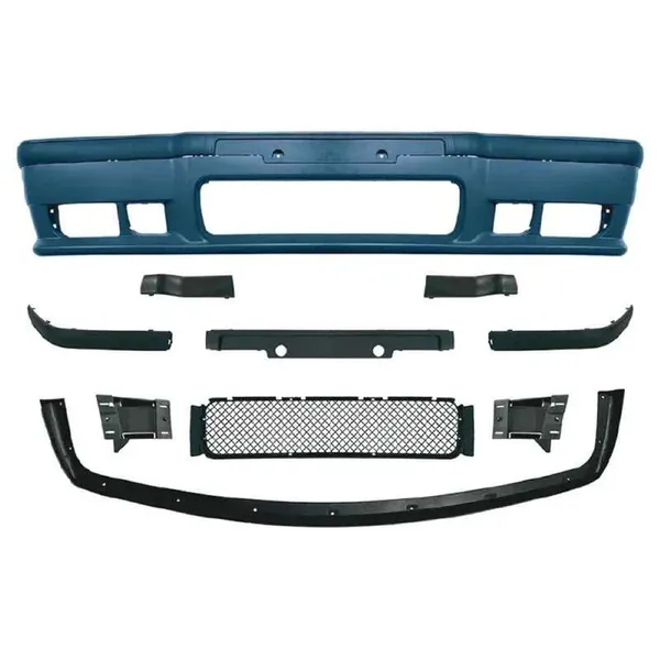 Upgrade Facelift Convert To E36 M3 M Sport Bodykit Front Bumper CC-9659 Compatible With Bmw 3 Series E36 1990-1998