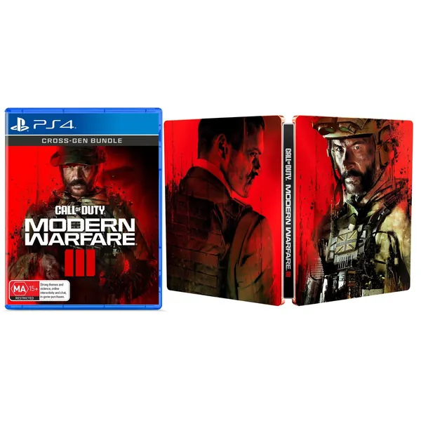 Call of Duty: Modern Warfare III SteelBook Edition (Cross Gen Bundle) PS4 Game