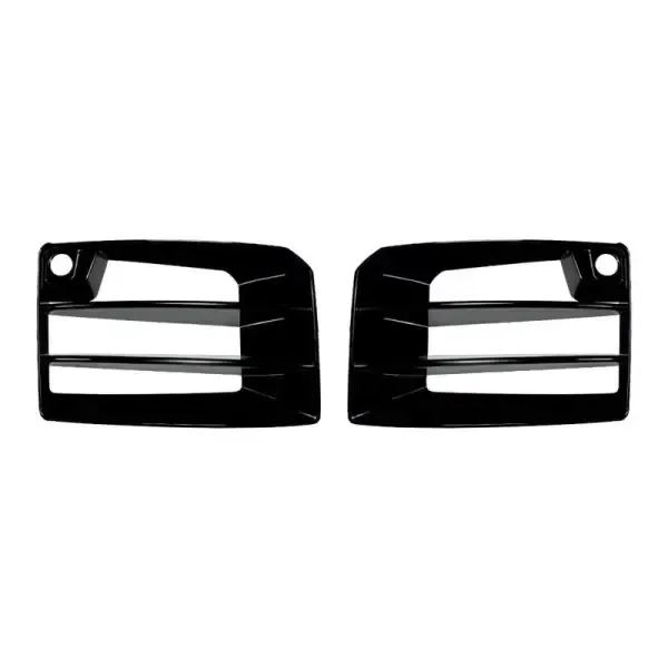 Front Bumper Air Intake Fog Lamp Vent Grille Cover Glossy Black Zst-692 Gb CC-4880 Compatible With BMW M2 G87 2023+