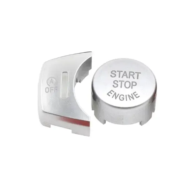 Start Stop Button Switch Silver 61319291694-4 61319291690-4 61319153831-4 A CC-1057 Compatible With BMW X3 F25 2011-2017 X4 F26 2013-2018