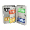 Foska Key Box Holder with Key Lock 60 Keys Aluminium (Keychain Included) JZ3009