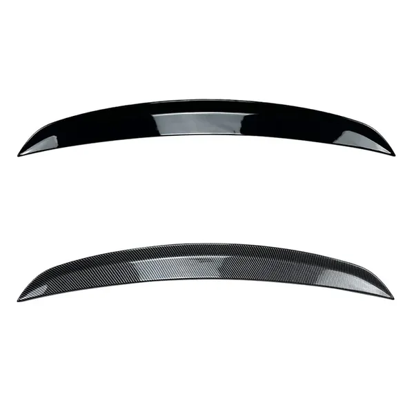 Rear Trunk Boot Roof Wing Lip Spoiler Splitter Skirts Zst-479 Carbon Fiber Look CC-7193 Compatible With Mercedes Benz A Class W177 2018+ Hatchback