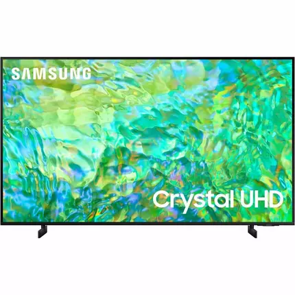 Samsung 75" Crystal UHD 4K Smart TV CU8000 Series with Air Slim Design, HDR, OTS Lite, Q-Symphony, Smart Hub, Motion Xcelerator, SolarCell Remote 75CU8000