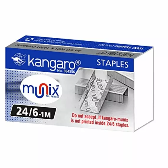 Kangaro Stapler Pin 24/6 Pack of 1000 6585