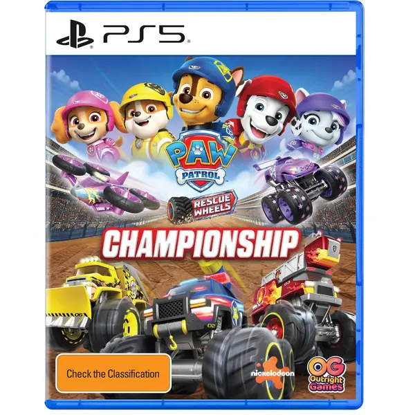 PAW Patrol Rescue Wheels: Championship PS5 Game
