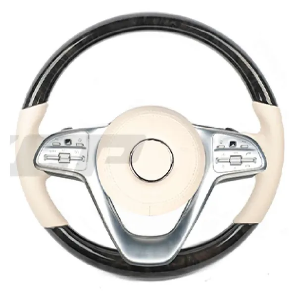 Upgraded Custom Amg Brabus Maybach Full Steering Wheel Style 3bcg49 CC-8159 Compatible With Mercedes A B C E S G V M Class Ml Gl Gla Glb Glc Gle Gls Slk G55 G63 G Wagon Eqs