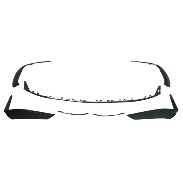 Front Bumper Lip Splitter Skirts Trim Vent W206-015 CC-9551 Compatible With Mercedes Benz C Class W206 2022-2025 Amg C43 C63