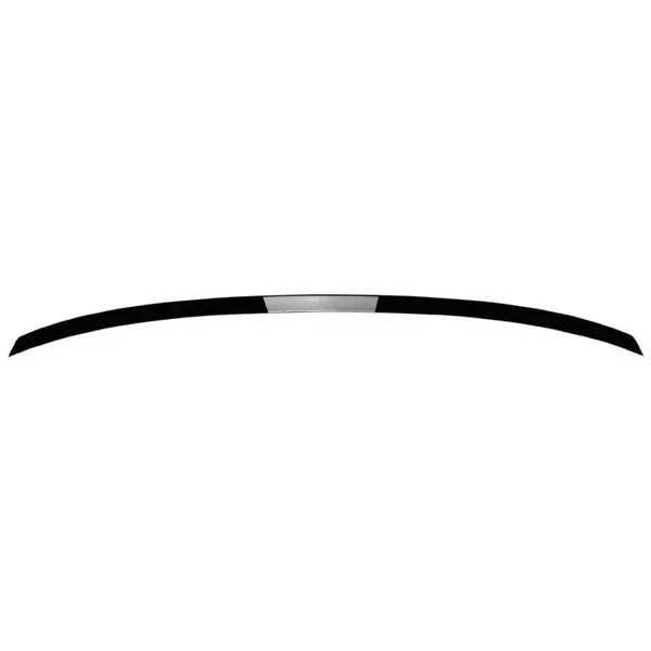 Rear Trunk Boot Roof Wing Lip Spoiler Splitter Skirts Zst-927 Glossy Black CC-7132 Compatible With Audi A4 B9 2017-2024