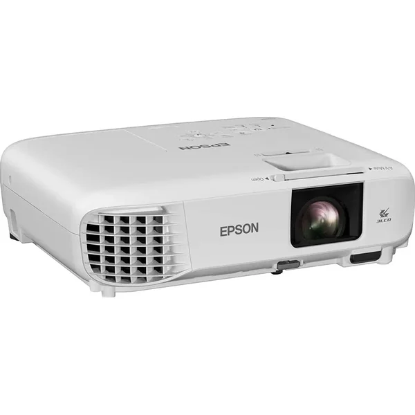 Epson FH06 3LCD Full HD 1080P Home Cinema Projector, 3500 Lumens, 16:9 Aspect Ratio, 332 Inch Screen Size, UHE 210W Lamp, 2D Colour Modes, USB 2.0 Interface, White | EB-FH06