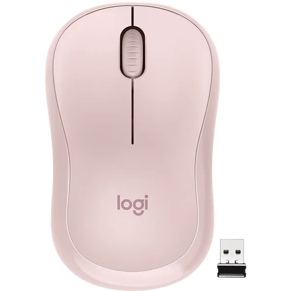 Logitech M220 SILENT Wireless Mouse (Rose)