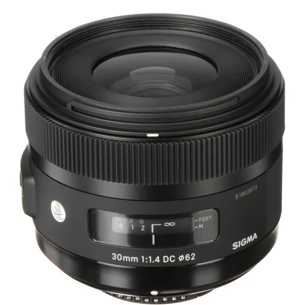Sigma 30mm f/1.4 DC HSM Art Lens for Nikon F