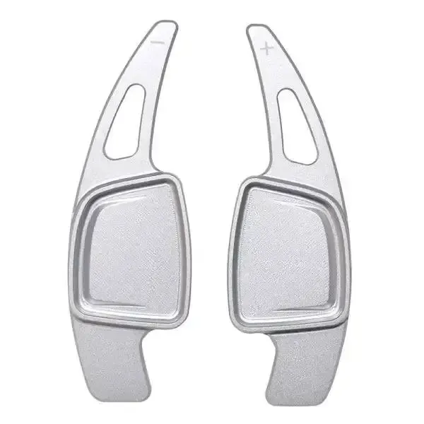 Paddle Shifter Silver Btbp-027 CC-2137 Compatible With Audi A3l 2021-2022 A4l 2020-2022 A5 2021-2022 A6l 2019-2022 A7 2019-2022 S4 2020-2022