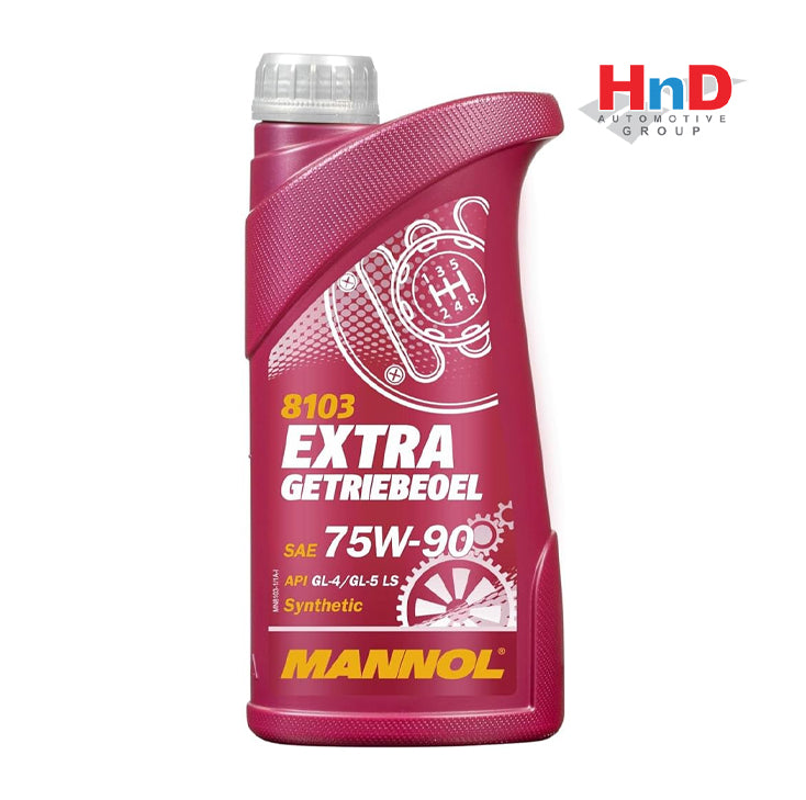 MANNOL (MNL # 8103) EXTRA GETRIEBEOEL SAE 75W-90 Fully Synthetic Manual Gearbox Oil