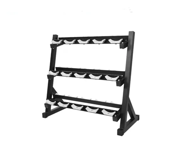 3 Tier Dumbbell Rack with Brackets