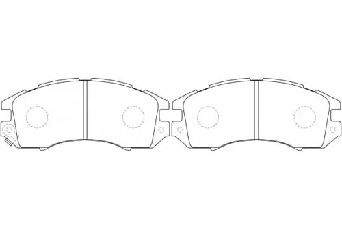 Subaru Impreza GC, GF Front Brake Pads
