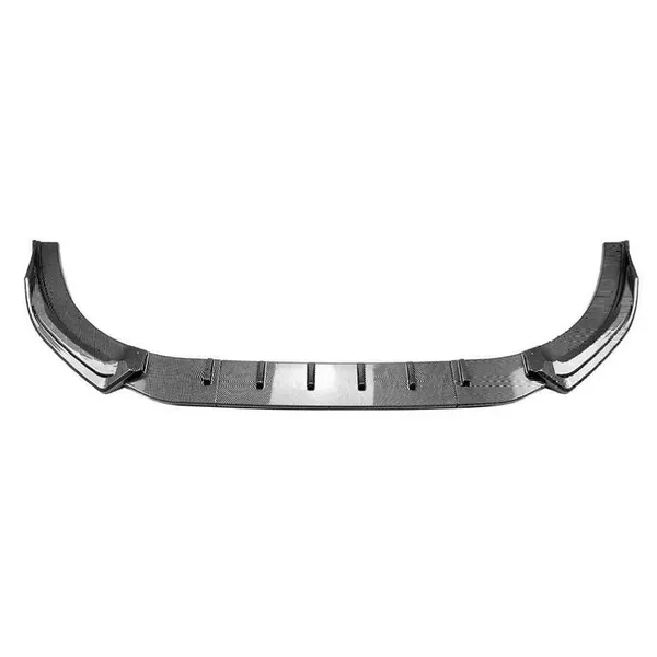 Front Bumper Lip Splitter Skirts Zst-1189 Cf Carbon Fiber Look CC-9267 Compatible With Volkswagen Vw Golf Mk8.5 Gti 2024+ Gti Rline