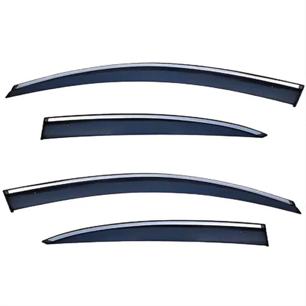 Rain Shine Side Window Wind Deflectors Rain Sun Guard Door Visor Doorvisor Deflector Visor Shades Ventvisor Strip CC-7733 Compatible With Mercedes Gla W156 2015-2019