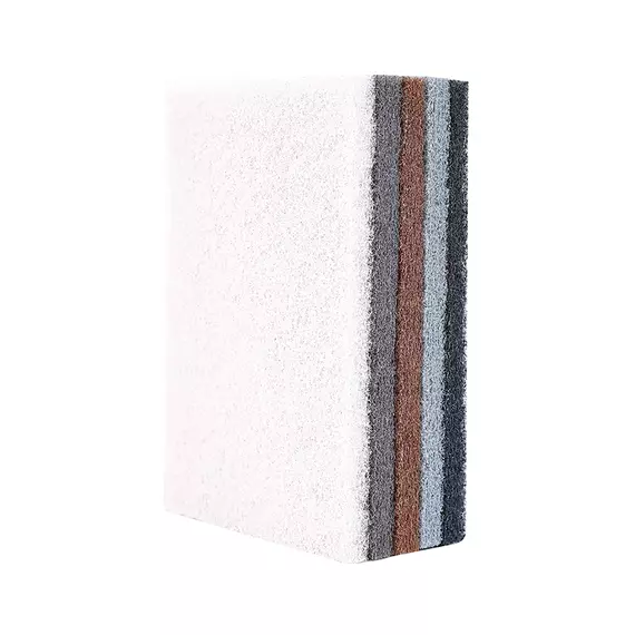 Oks Scouring Pad Multi-Purpose 5pcs Set 15x10x0.9CM Heavy Duty Kitchen Cleaning Sponge, Non-Scratch Double-Sided Scrubber Sponge Brush OKS-960-5