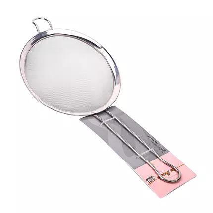 Nadstar1 Strainer Stainless Steel 16 CM Multipurpose Kitchen Tea Strainer 2023005