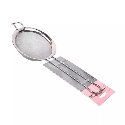 Nadstar1 Strainer Stainless Steel 12 CM Multipurpose Kitchen Tea Strainer 2023003