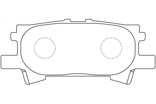 Toyota Harrier, Kluger Rear Brake Pads