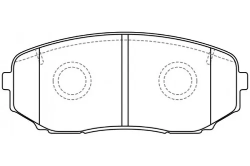Mazda CX7/CX9 Mitsubishi Outlander Front Brake Pads PN5561