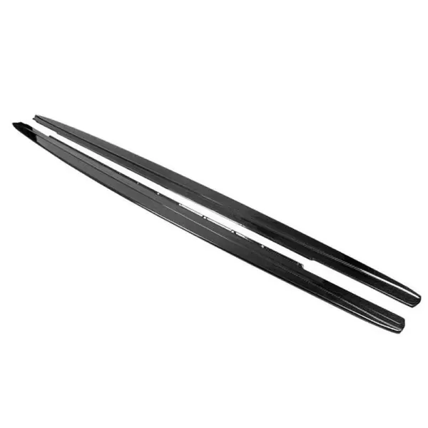 M Performance M Sports Mt M5 Side Skirt Splitter Extension Carbon Fiber Look G30-014 Cf Gc CC-9296 Compatible With Bmw 5 Series G30 2018-2023