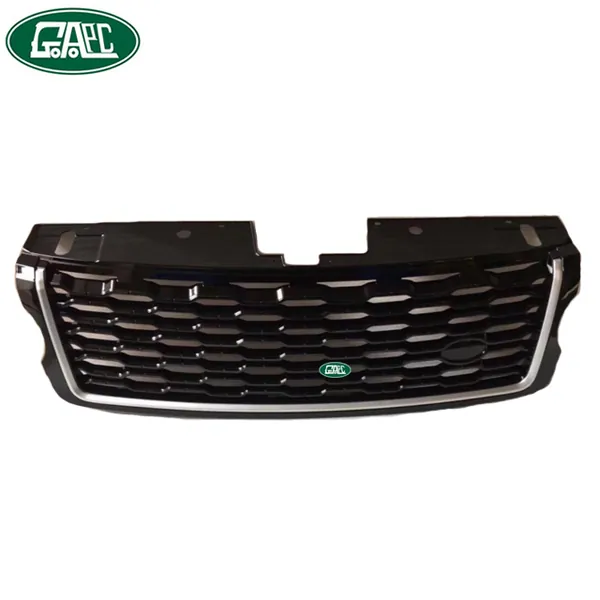 Germax Front Grille OE Type Silver or Black or Black Bracket with Silver Net Land Rover Range Rover Vogue 2018 2019 Body Parts Germax GW0021