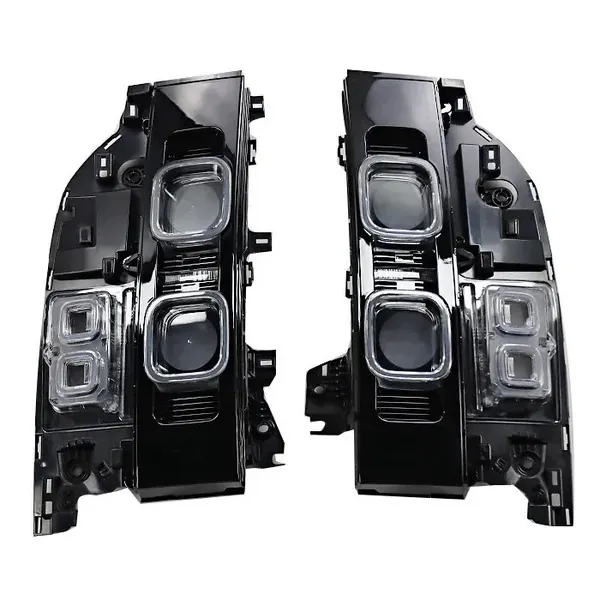 Upgraded Tail Light Lamp Xenon Taillight Retrofit Upgrade Modified Led Drl Hid White CC-6999-1 Compatible With Range Land Rover Defender 90 110 L663 Lr129997 2020+