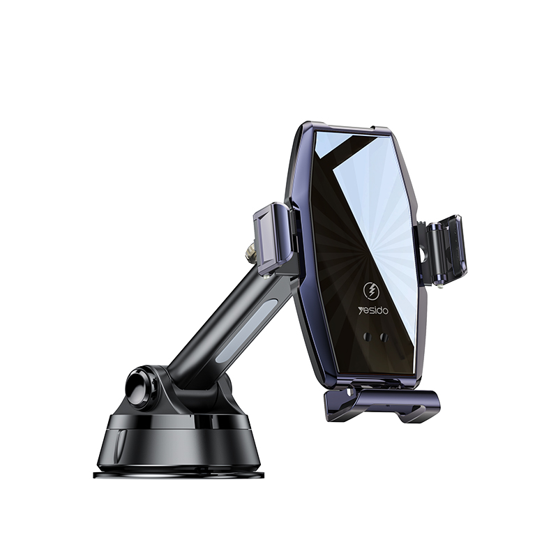 Yesido C189 15W Fast Charge|Smart Coil Sense Car Wireless Charger Phone Holder|Adjustable Air Vent Holder