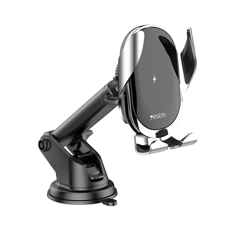 Yesido C78 Air Vent Phone Holder | Fast Charging Mount 15W Qi Wireless Mobile Phone Charger For Car