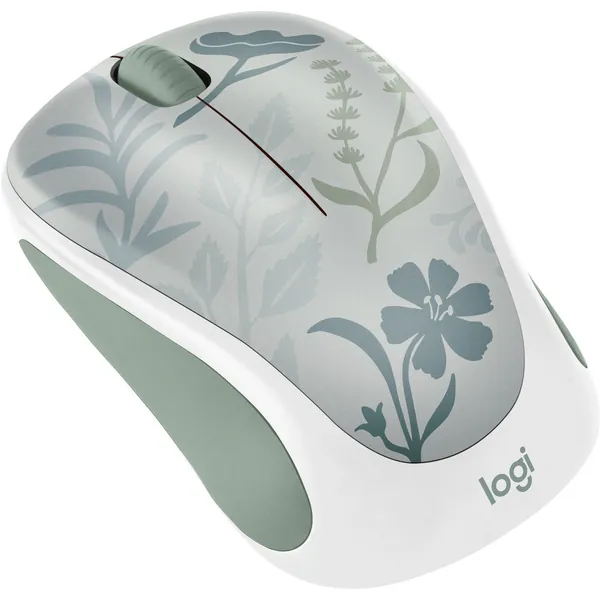 Logitech Design Collection Limited Edition Wireless Mouse (Misty Garden)