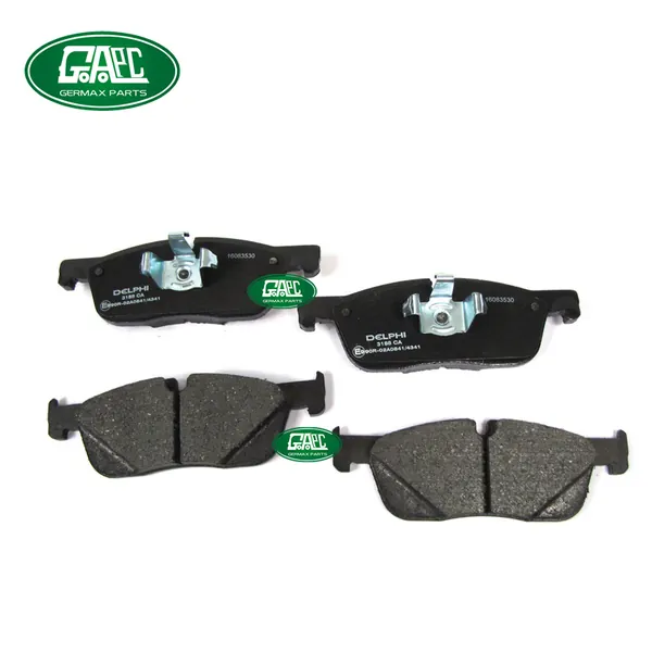 Germax Brake Pad LR122689 T4A33131 T4A40668 Rear GL3227 GJ0923 for Land Rover Range Rover Velar 2017-2023 Jaguar F-PACE 2016-2023