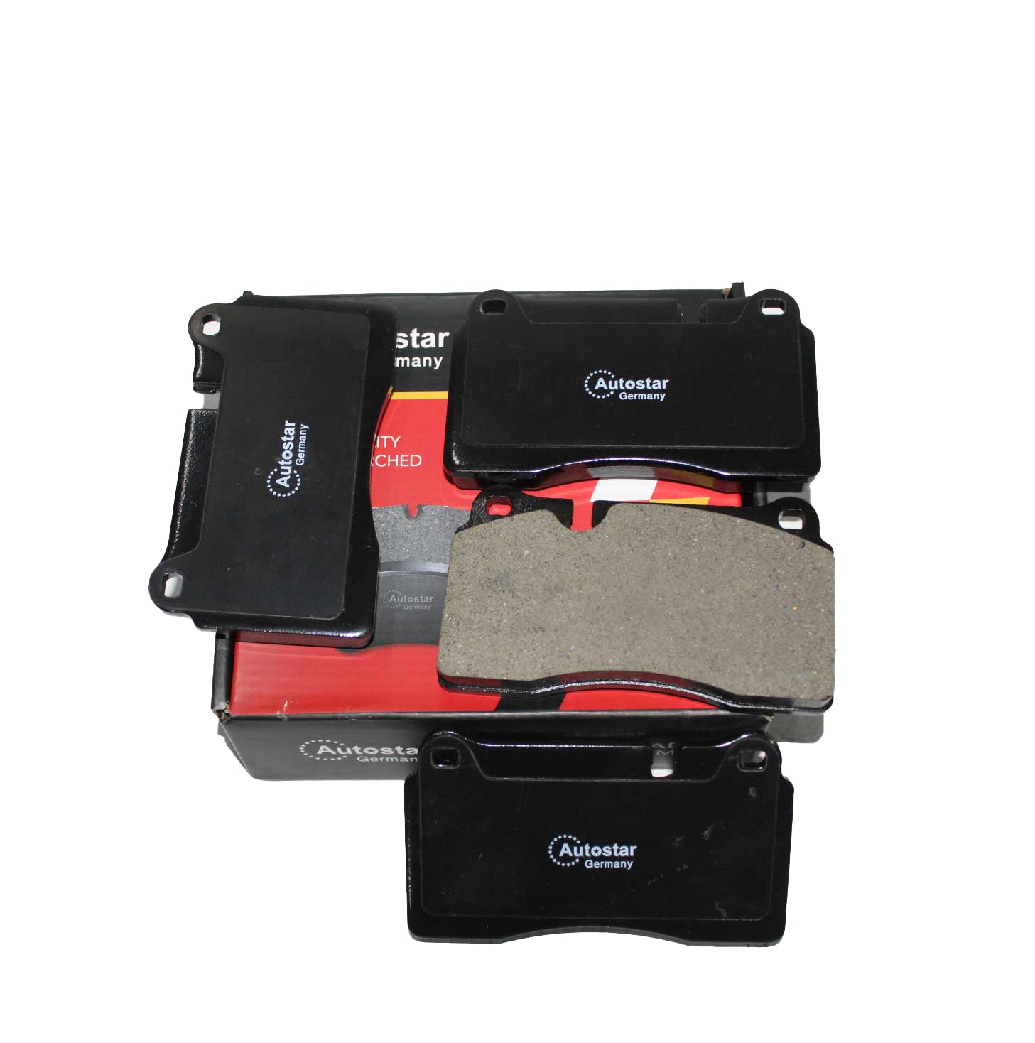 Autostar Germany DISK BRAKE PAD SET CERAMIC For AUDI A3 TT Volkswagen Touareg I II III 7L6698151J