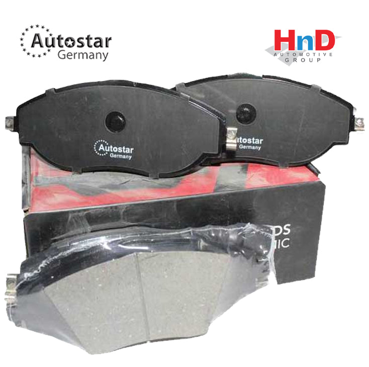Autostar Germany BRAKE PAD For AUDI A3 Q2 Q3 Tiguan I Passat CC B7 Golf 7N0698151D