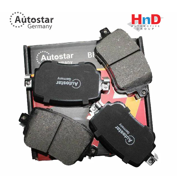 Autostar Germany CERAMICS BRAKE PAD SET  For AUDI A1 Q3 Volkswagen Polo Golf Passat Caddy Sharan 7N0698451A