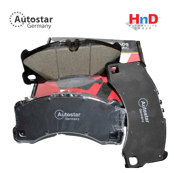 Autostar Germany BRAKE PAD SET CERAMIC For Volkswagen Touareg I 7LA, 7L6, 7L7 7P0698151C
