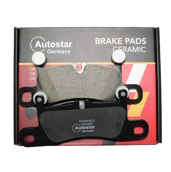Autostar Germany BRAKE PAD SET Ceramic For VOLKSWAGEN 7P6698451C