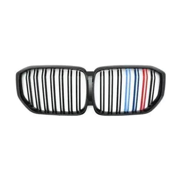 Front Bumper Grill Carbon Fiber Look M-LOOK CC-1627 Compatible With Bmw X5 G05 2019-2022